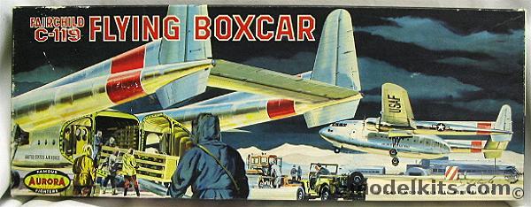 Aurora 1/72 Fairchild C-119 Flying Box Car, 393-249 plastic model kit